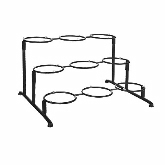World Tableware, Banquet Frame, 3 Tiers, 9 Wells, Black