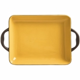 World Tableware, Rectangle Tray, 9 7/8" x 5 3/4", Butter, Coos Bay