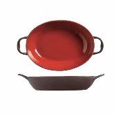 World Tableware, Oval Tray, 32 oz, 12" x 6 5/8", Chili, Coos Bay