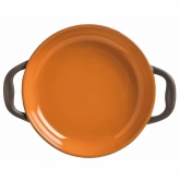 World Tableware, Round Tray, 5 1/2" x 4", Pumpkin, Coos Bay