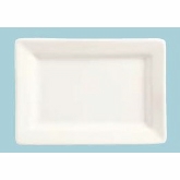 World Tableware, Rectangle Plate, 8" x 5 5/8", Slate, Ultra Bright White