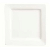World Tableware, Square Plate, 12", Slate, Ultra Bright White