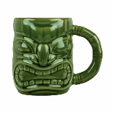 World Tableware, Mug, 16 oz, Green, TikiWare, Ceramic