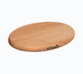 Zwilling, Staub Trivet, Wood, 8 1/5" x 6" x 3/4"